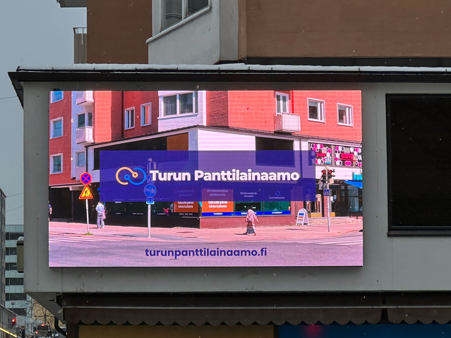 LED-näyttö / Turku