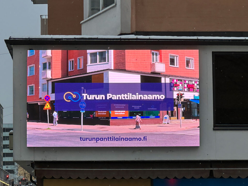 LED-näyttö / Turku