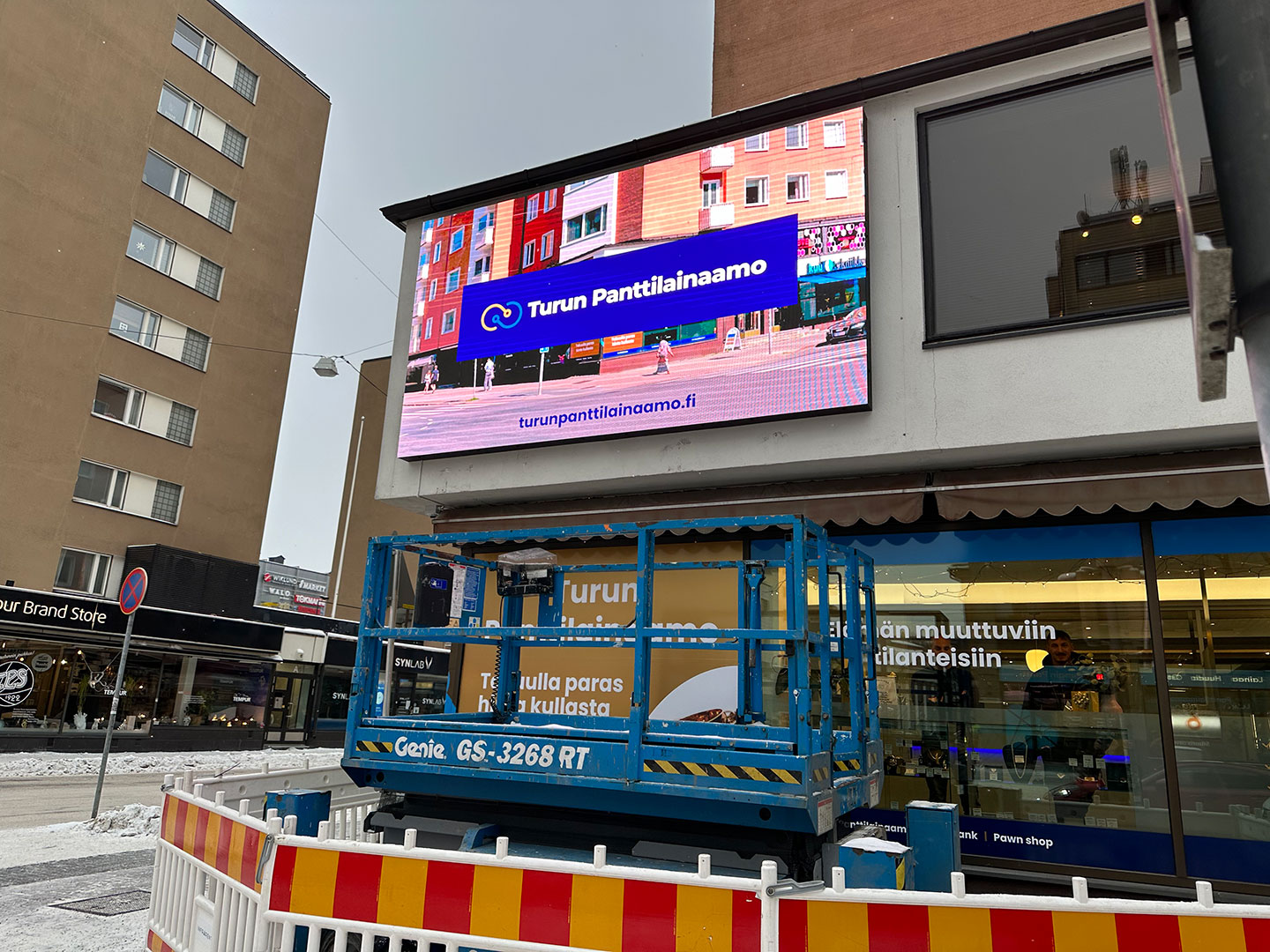 LED-näyttö / Turku
