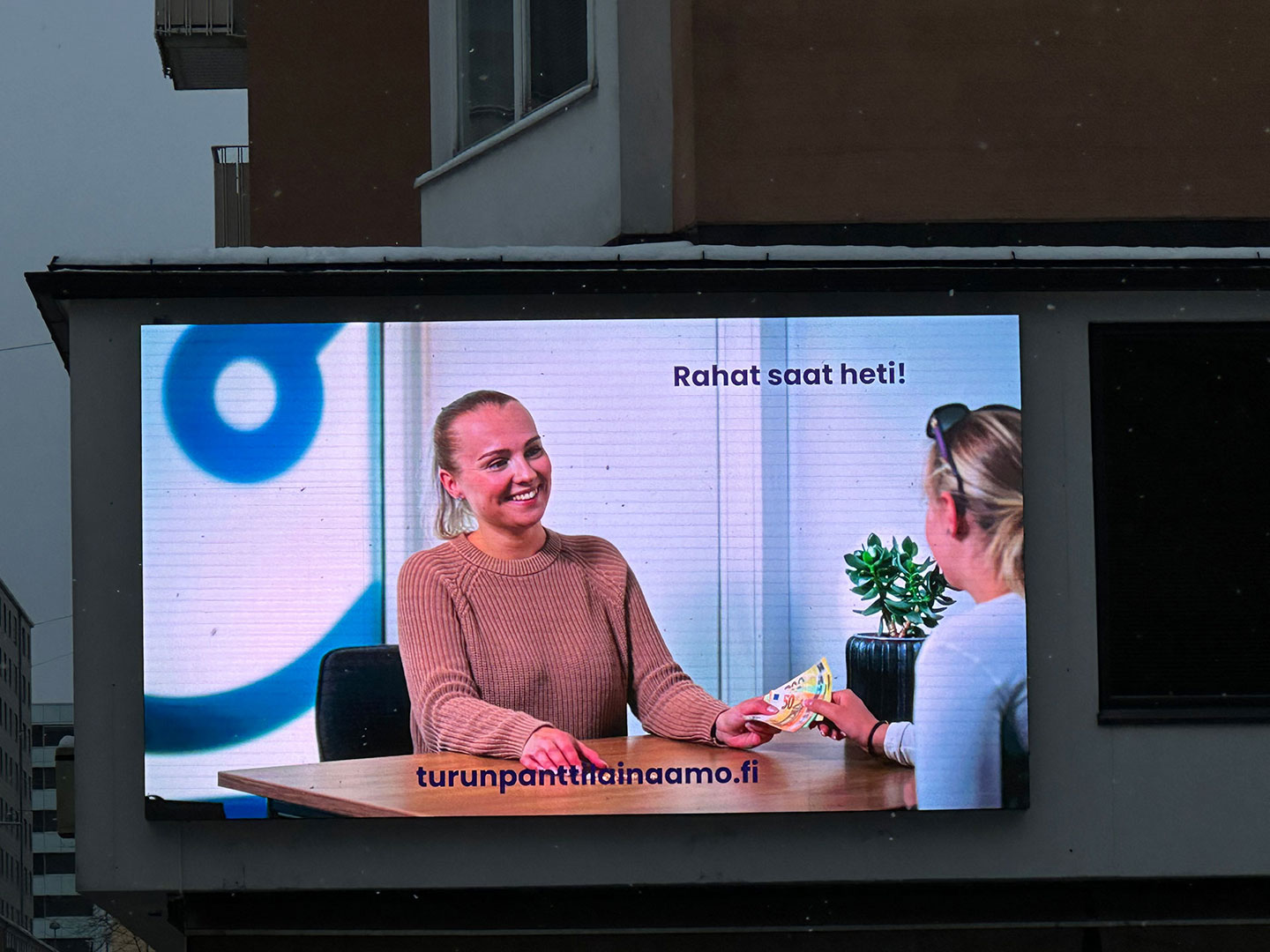 LED-näyttö / Turku